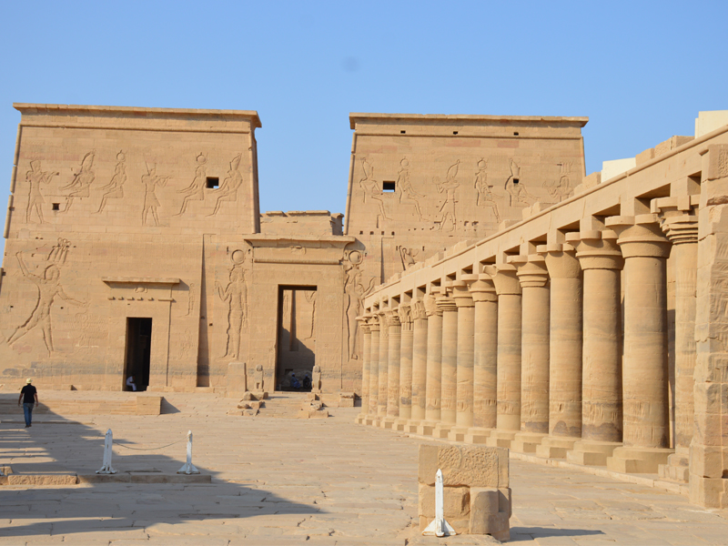 Forecourt: The Temple's Main Courtyard