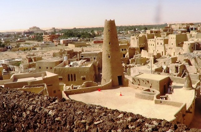 Shali village in Siwa Oasis