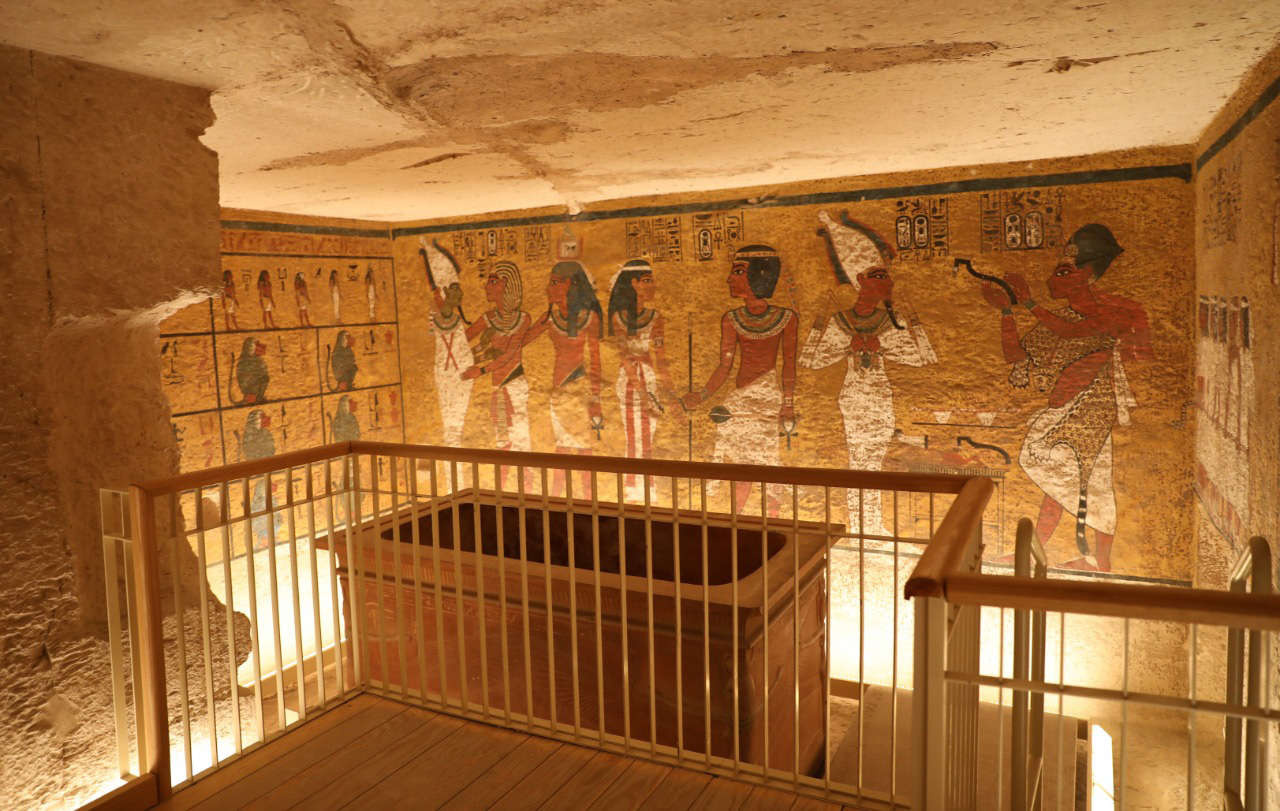 Tutankhamun's Burial chamber