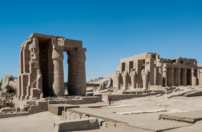 The Ramesseum; The Temple of Ramses II