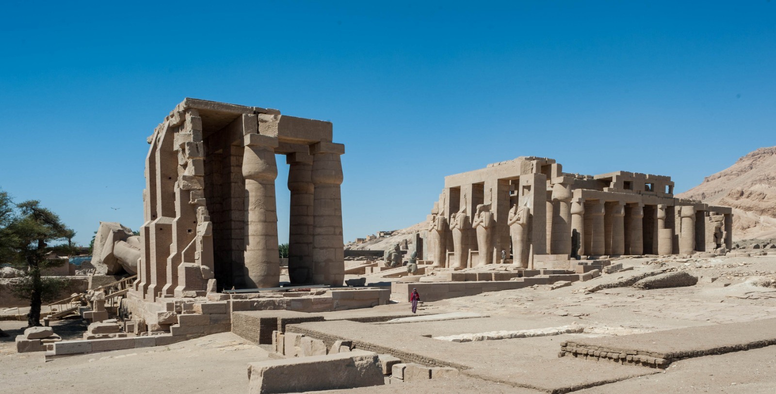 General view of the temple