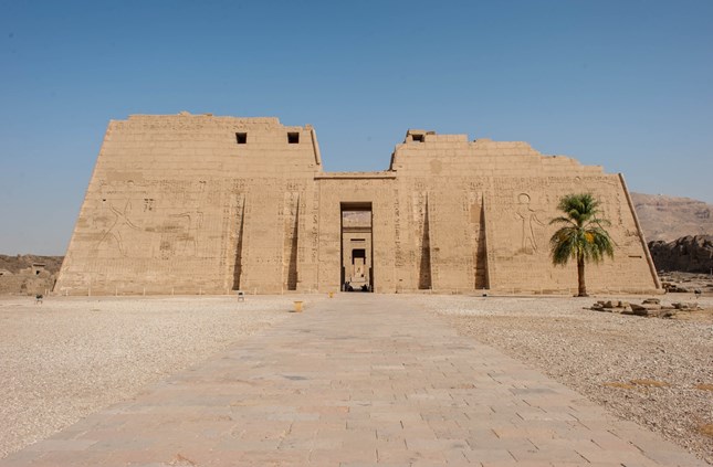 The Temple of Medinet Habu