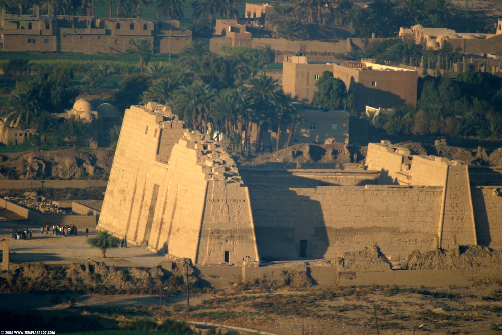 General view of the temple
