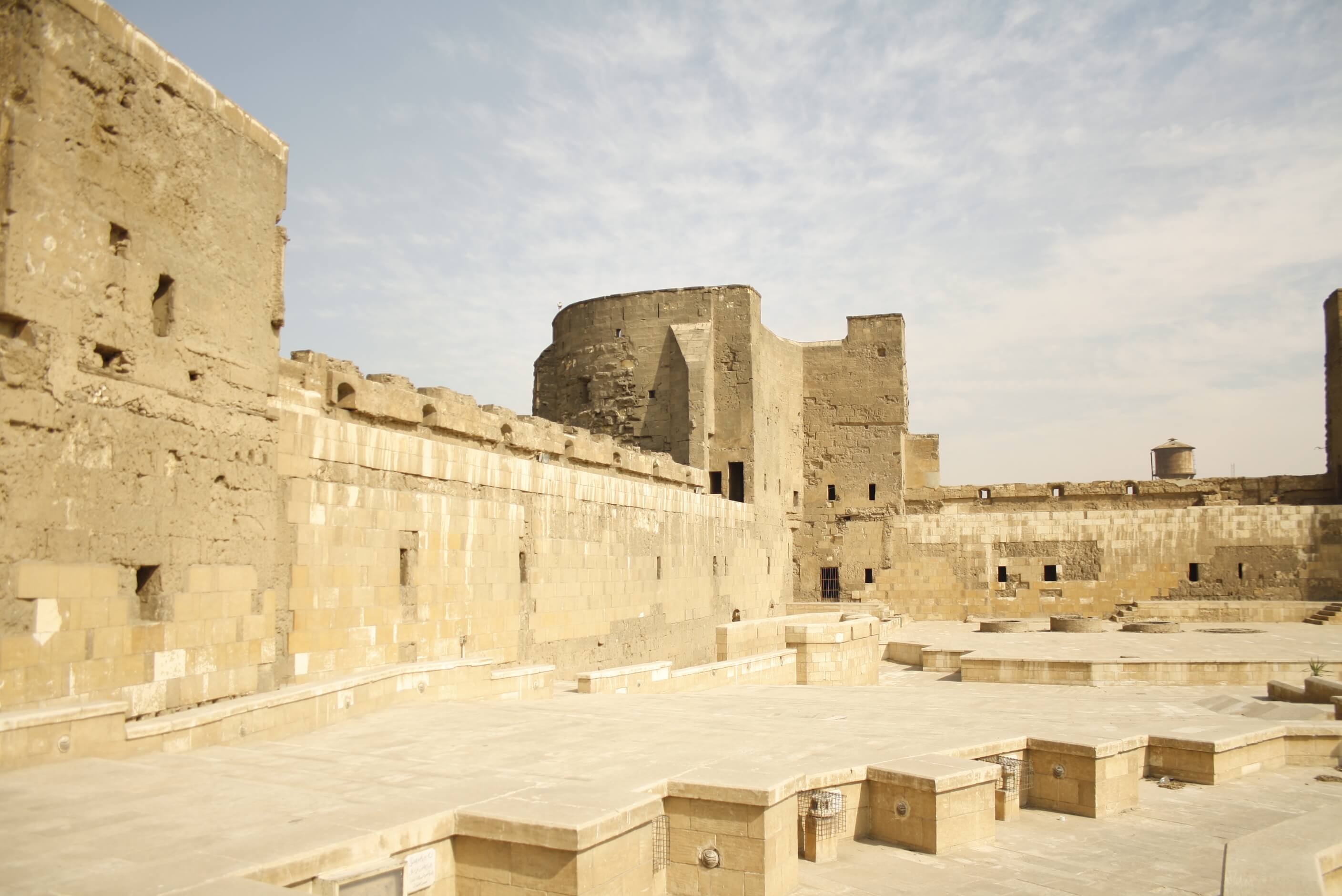 The towers Citadel of Salah al-Din Ayyubi