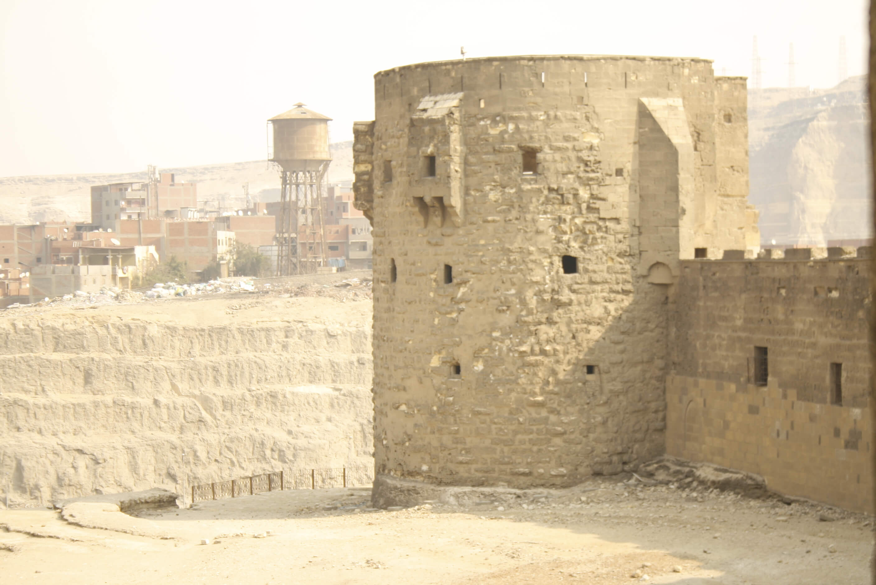 The towers Citadel of Salah al-Din Ayyubi