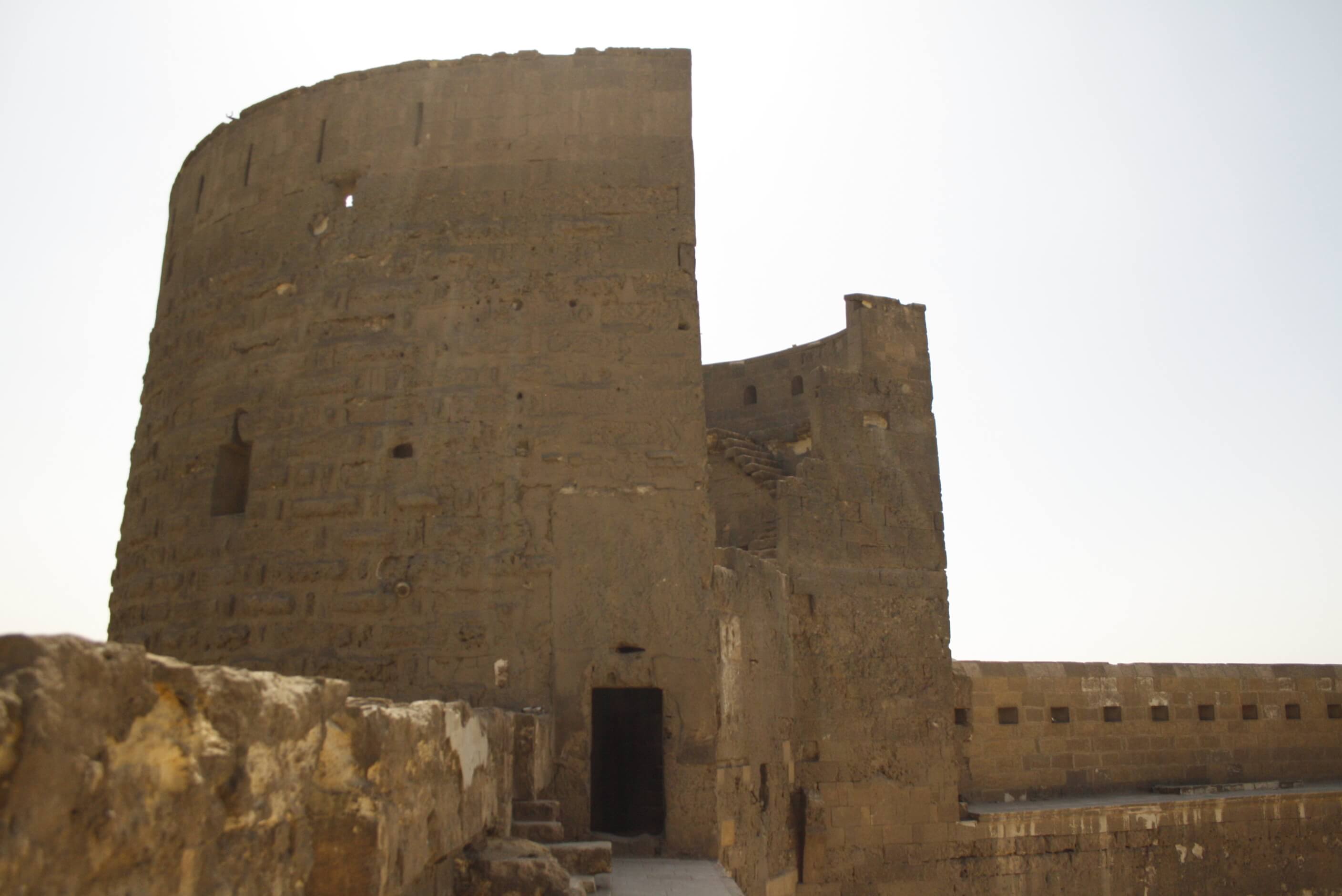 The towers Citadel of Salah al-Din Ayyubi