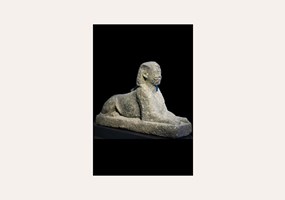 Sphinx statue
