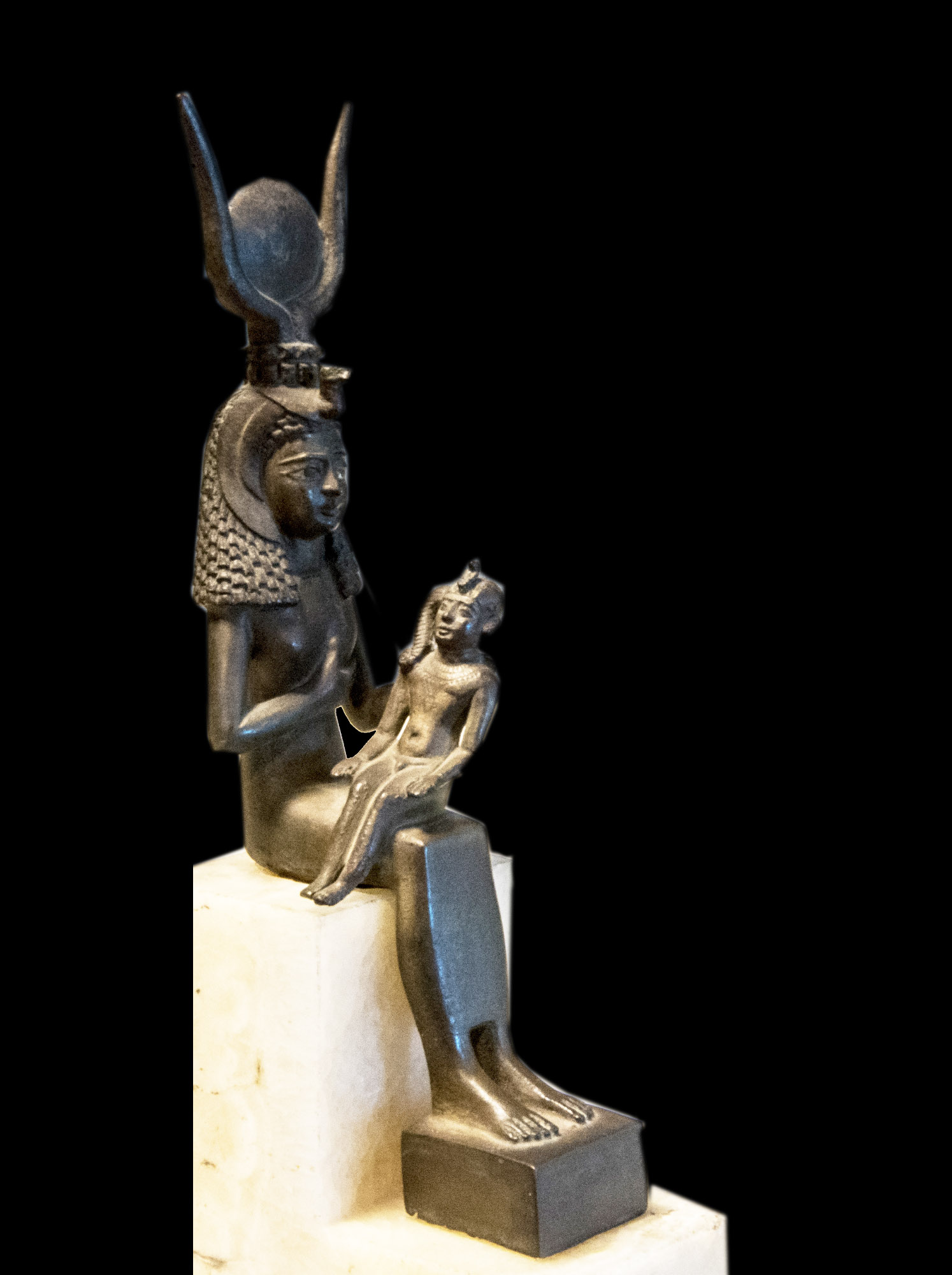 Isis Suckling Horus