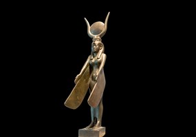 Winged Isis Statue