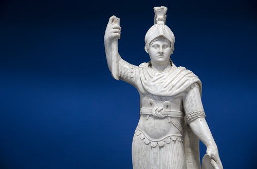 Statue of the god Mars