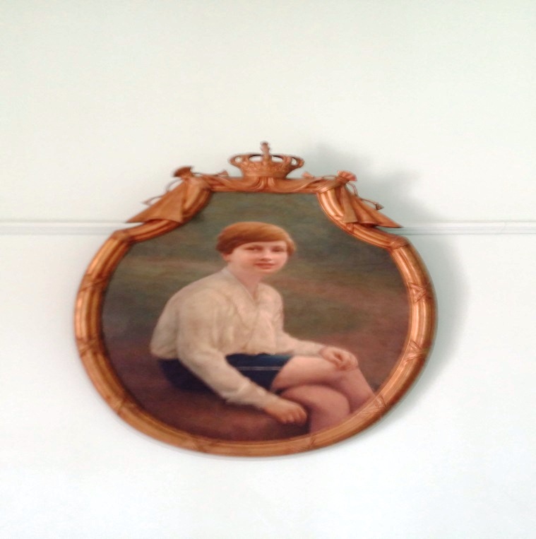 Oil painting of King Farouk