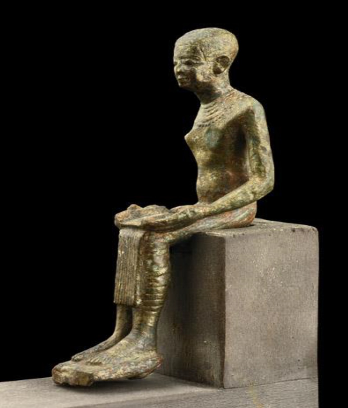 Imhotep's statue