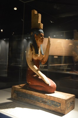 Isis the wife of osiris brought him back to life