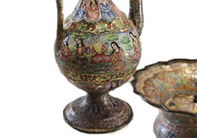 Ewer made of copper