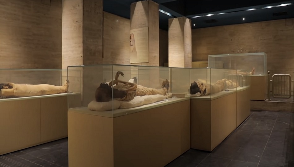 The mummies hall