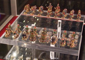 Golden Chess Set