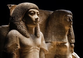 Pair Statue of Tjay and Naya