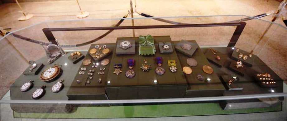 A collection of Medal and watches