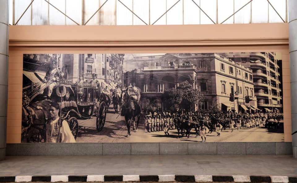 A photograph of Khedive procession