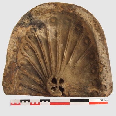 Niche in a shell shape