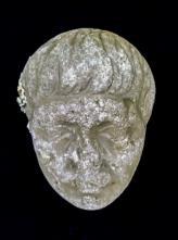 Human head sculpture